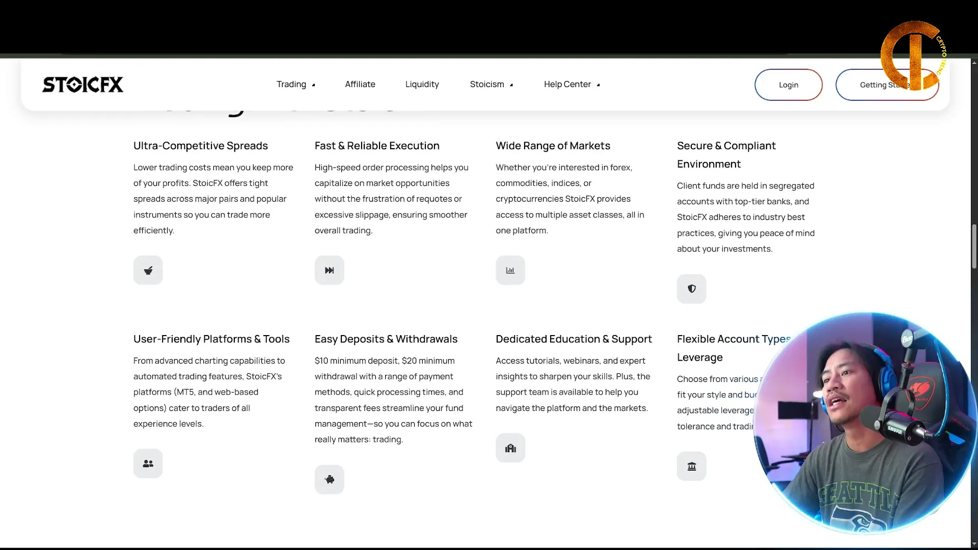 Stoic FX educational resources and support channels