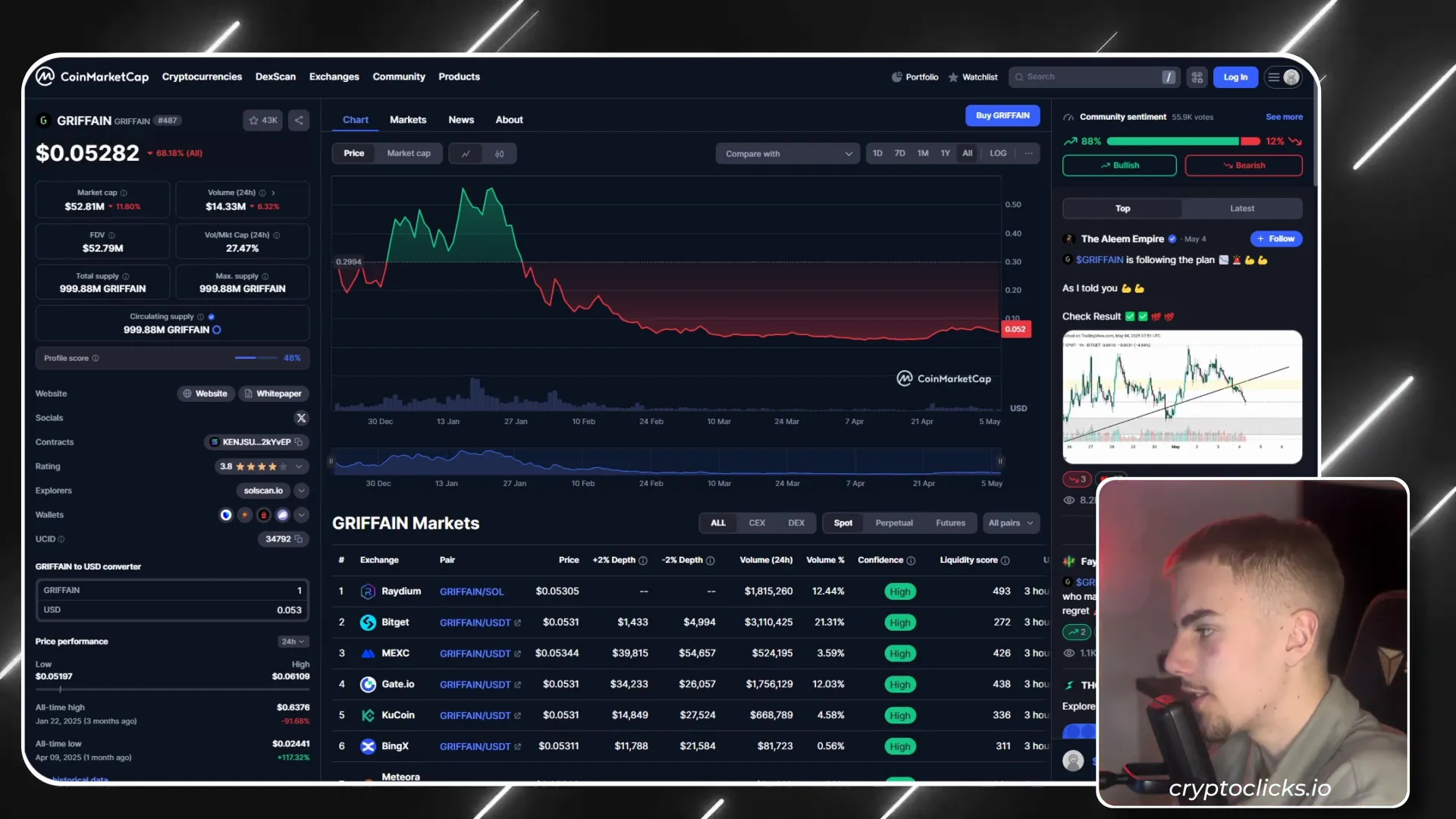 Griffin AI-driven content creation platform interface