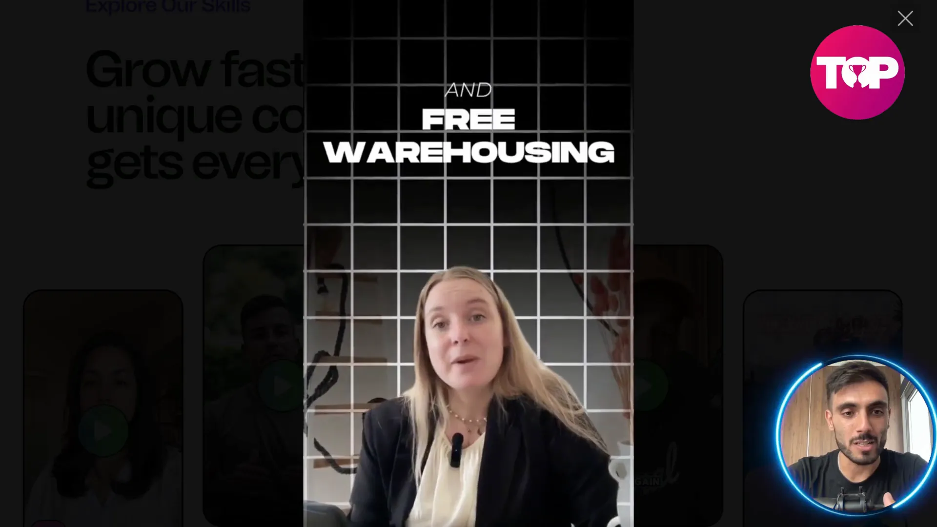 Example clip with seamless subtitles and transitions