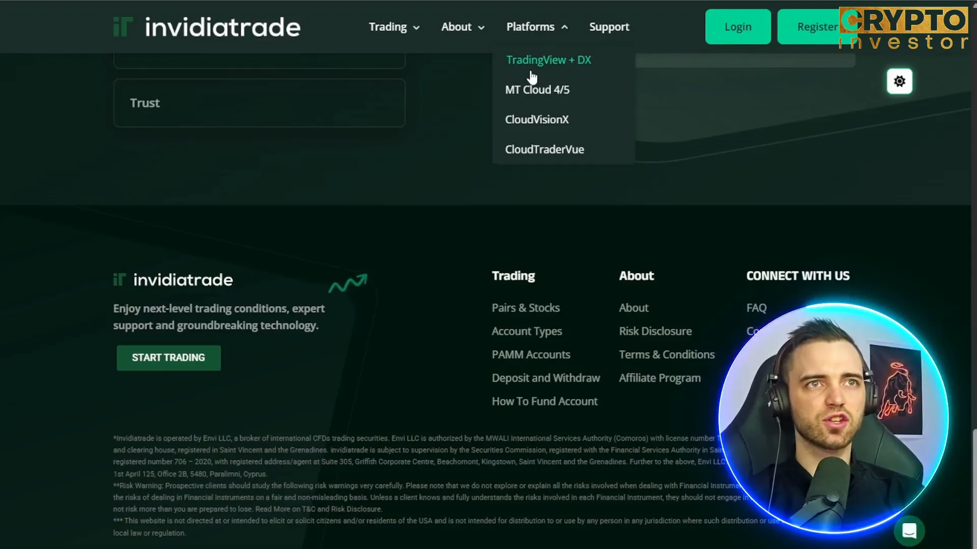 InvidiaTrade trading platforms overview