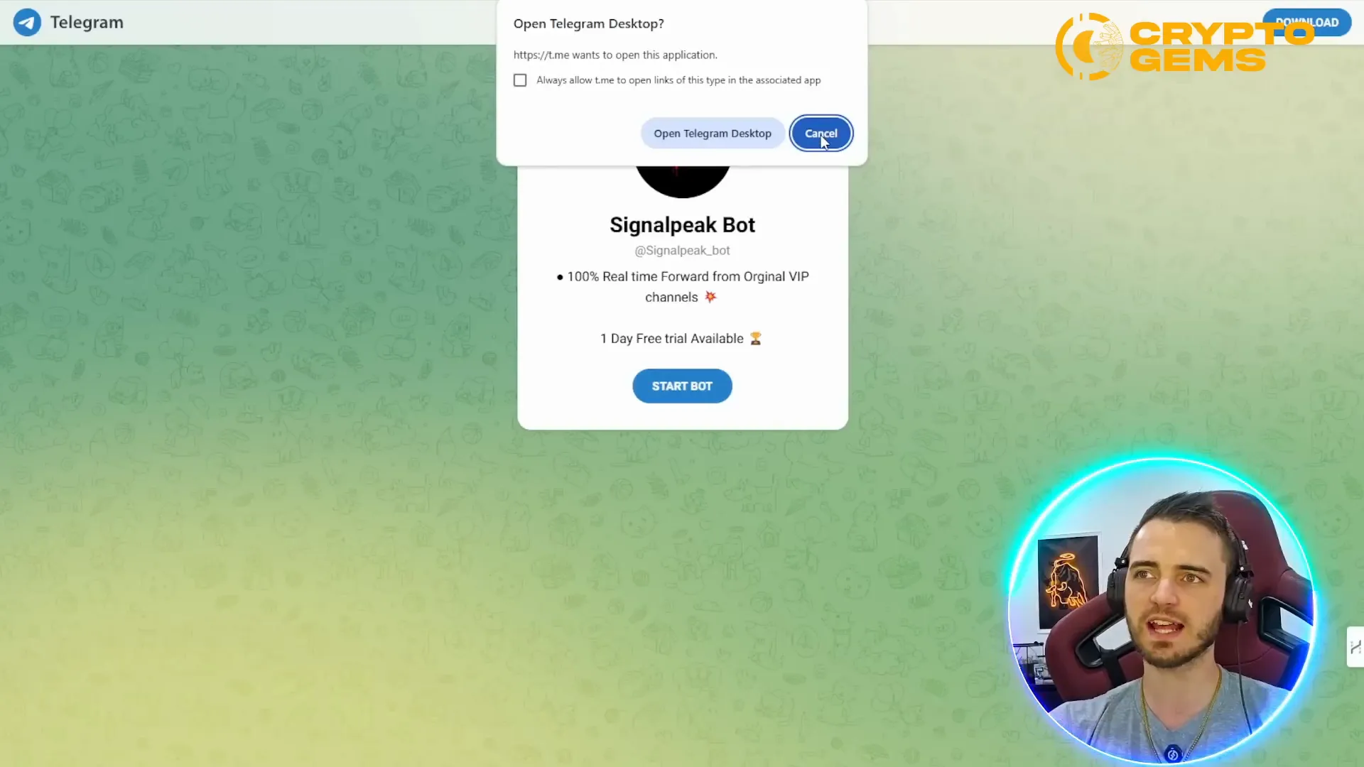 SignalPeak Telegram Bot