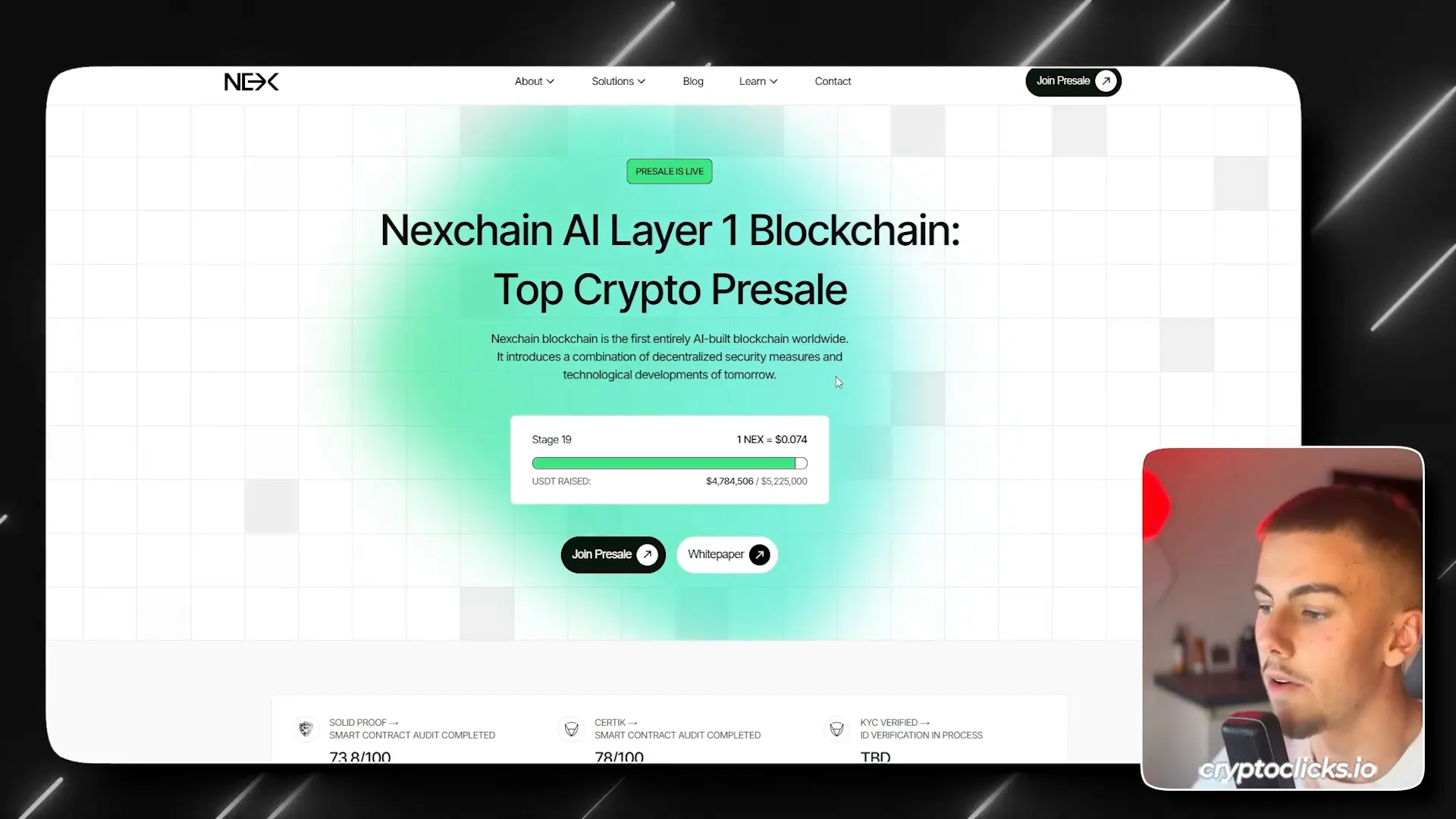 Nexchain AI Layer 1 Blockchain Overview