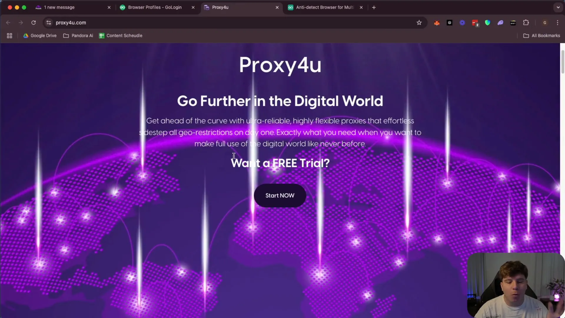 Proxy4U Dashboard