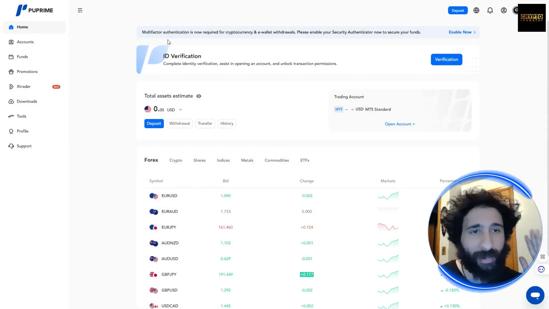 Getting started with trading on PU Prime