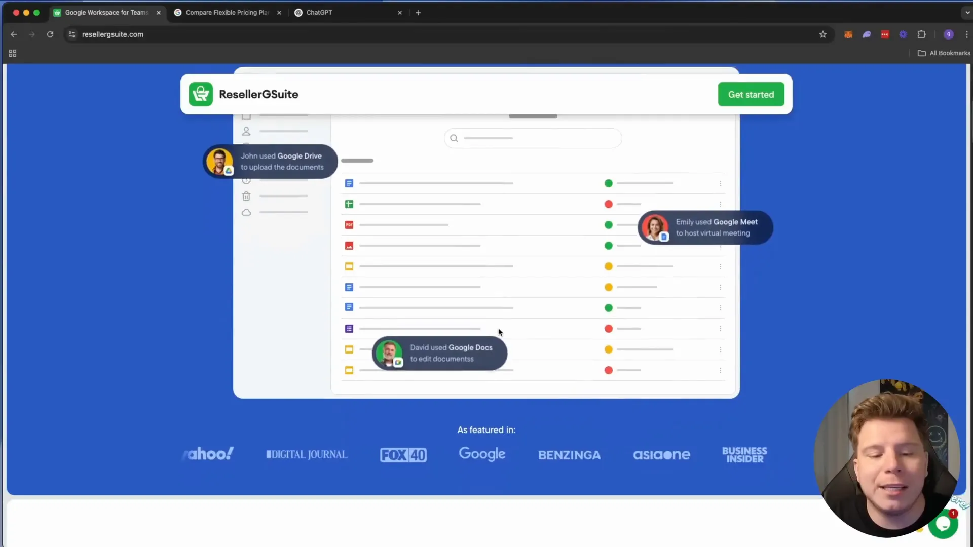 ResellerGSuite Overview