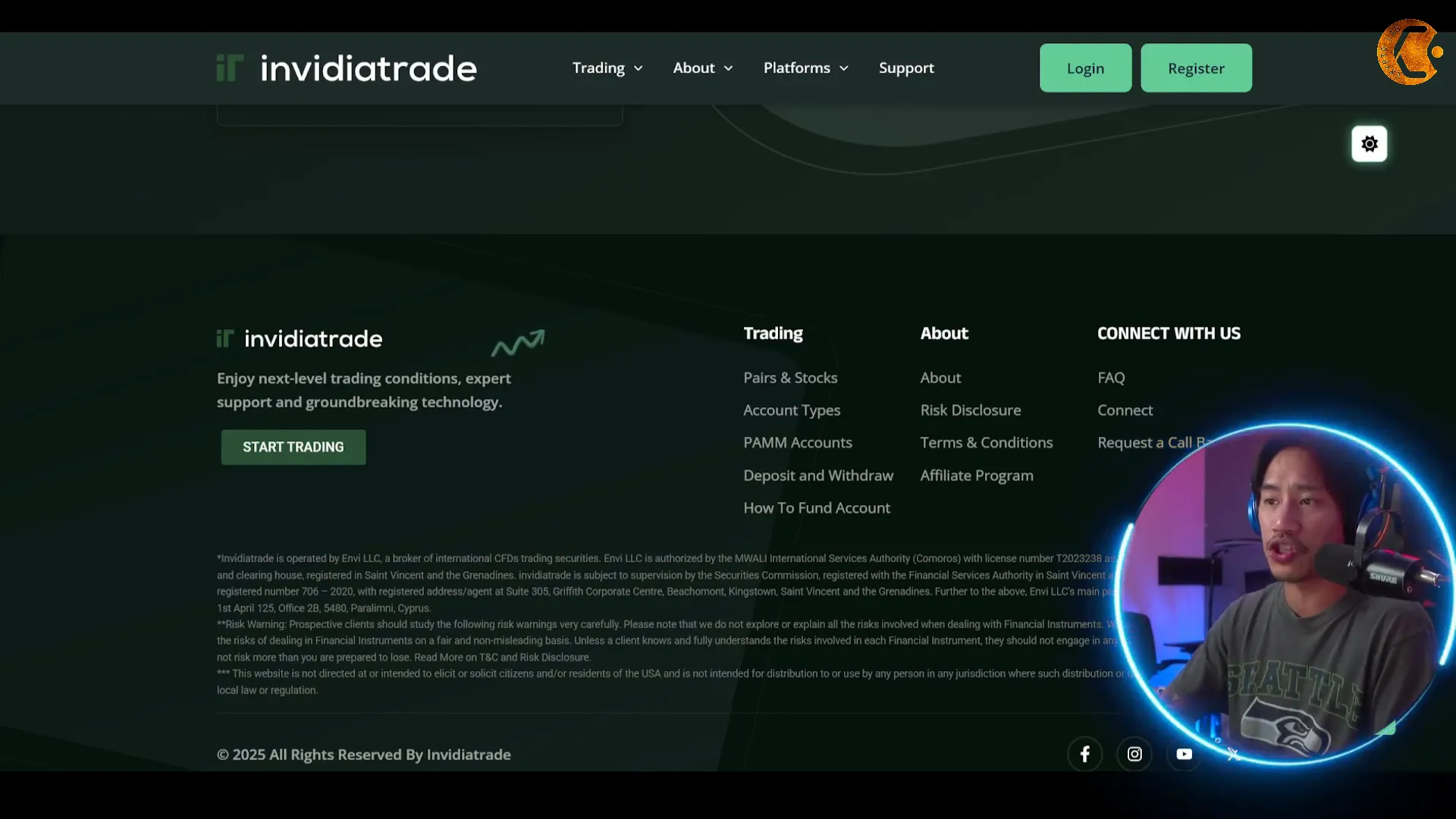 InvidiaTrade PAM Account Feature Overview