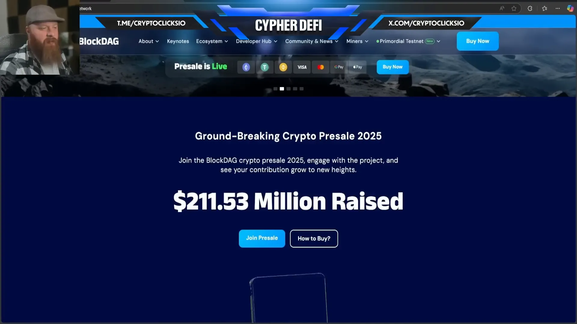 BlockDAG fundraising success