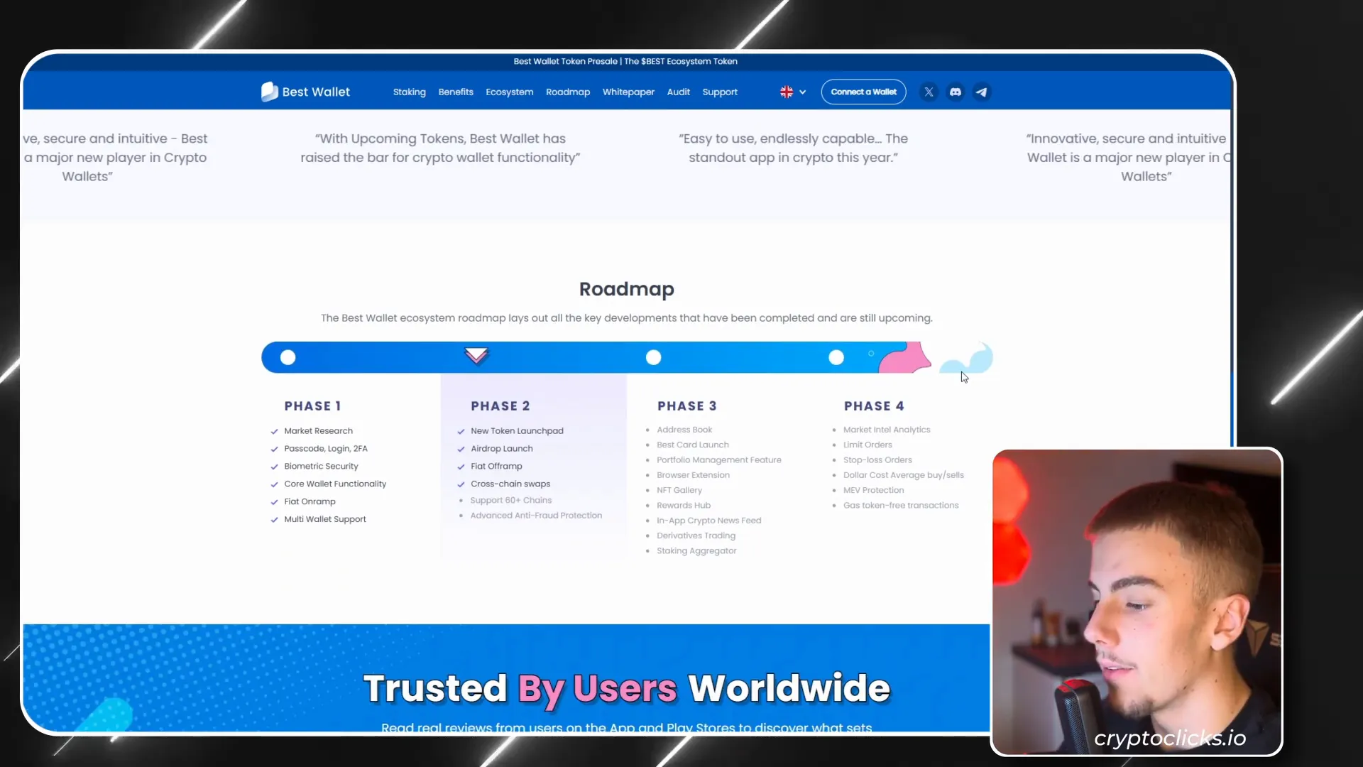 Best Wallet app interface and features overview