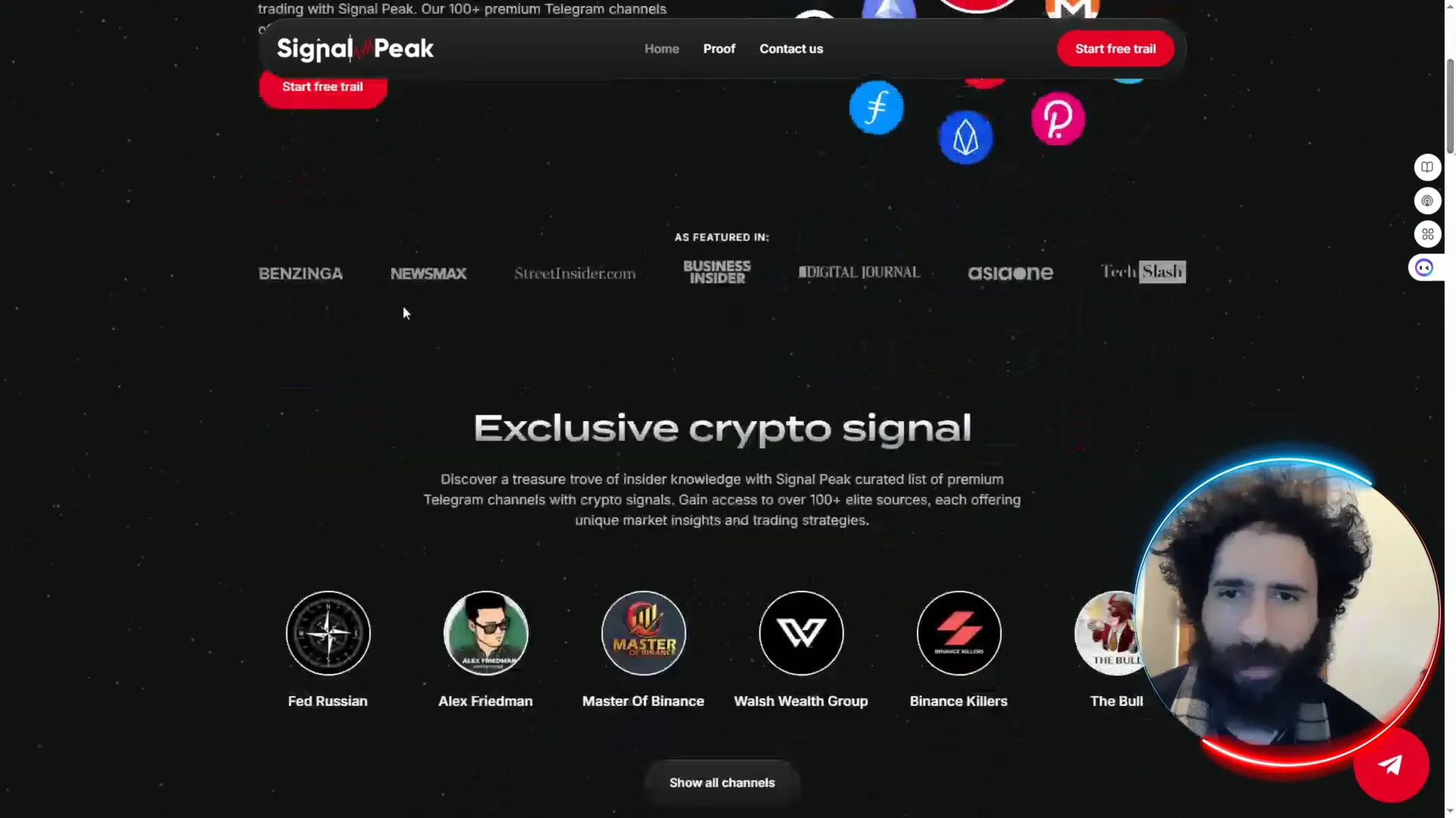 SignalPeak featured in top publications like Benzinga and Business Insider
