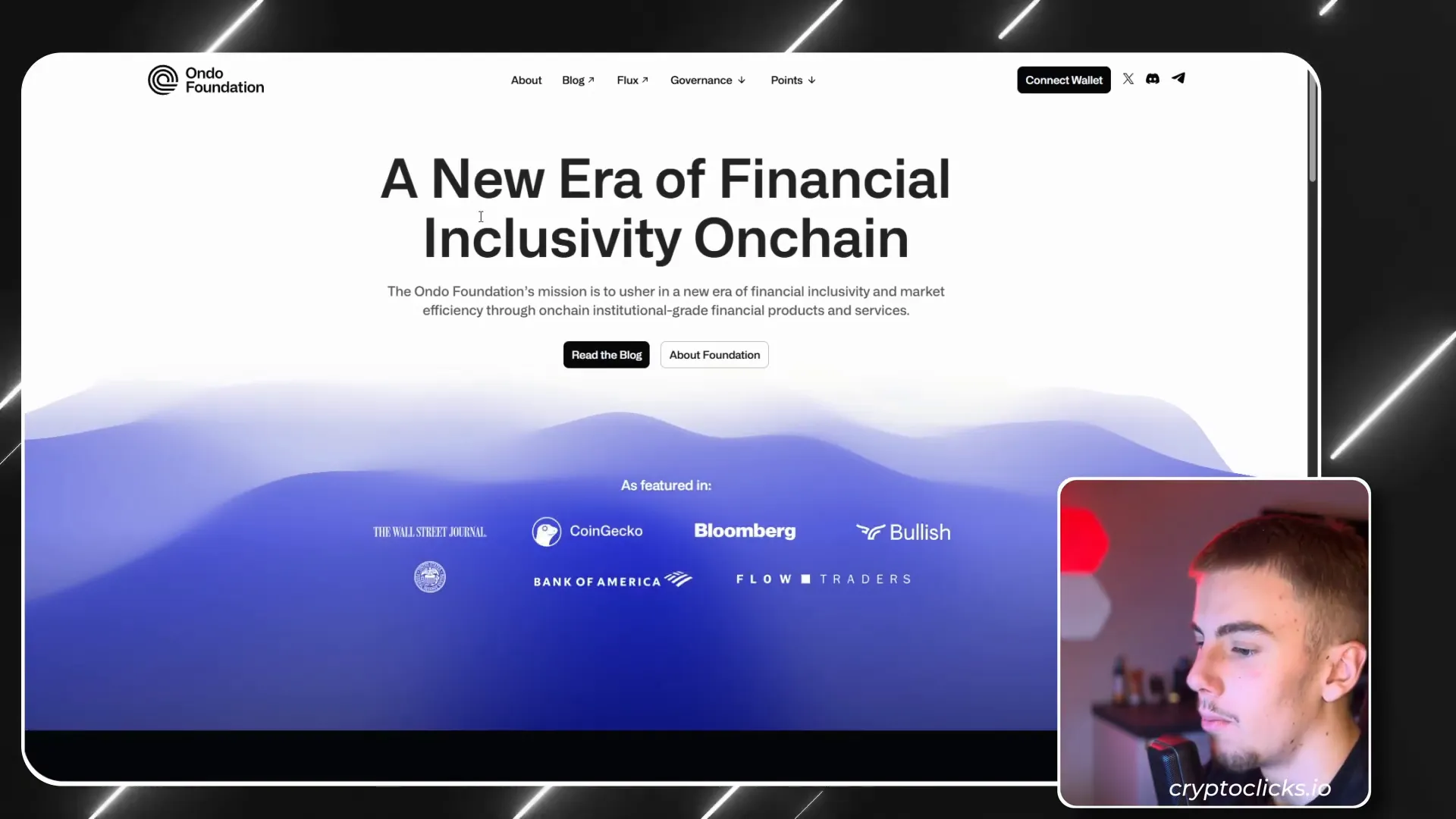 Ono platform bridging traditional finance and DeFi