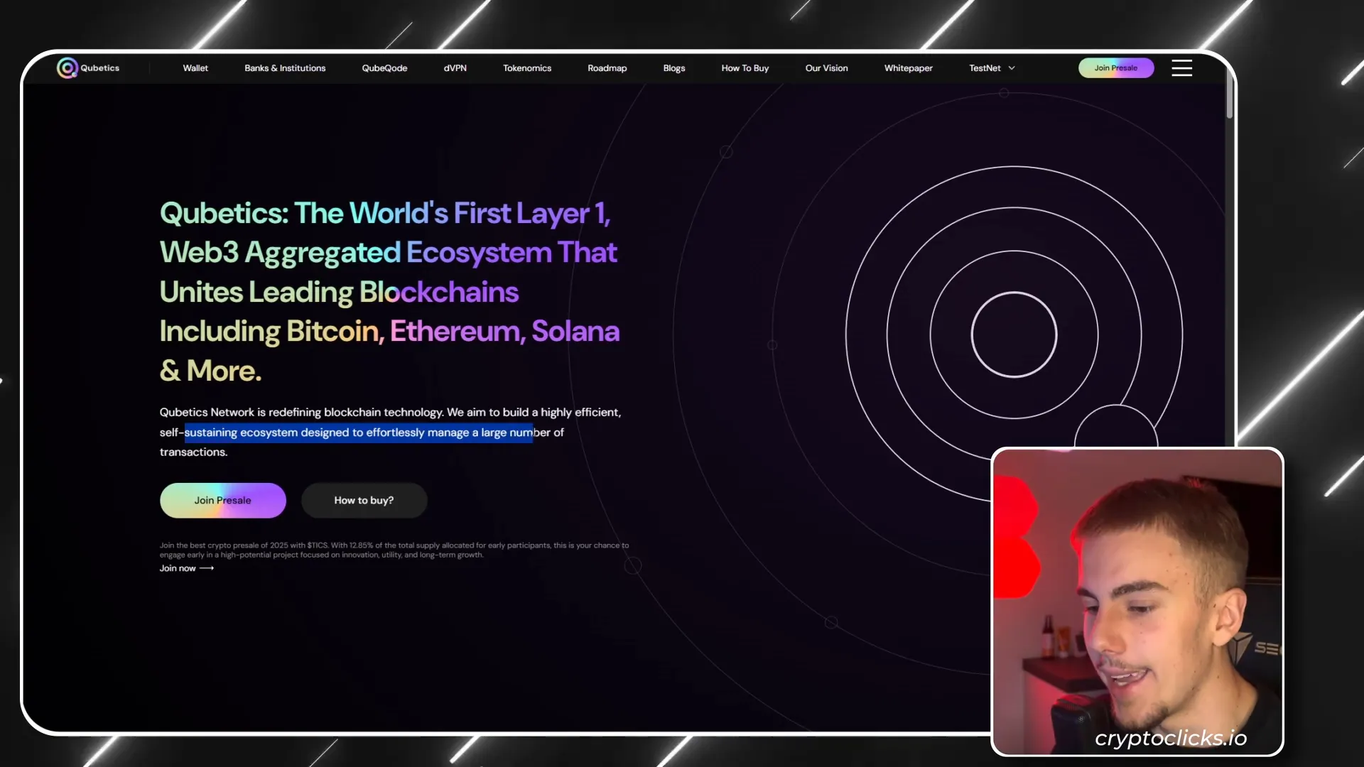 Cubitics layer-1 blockchain ecosystem overview