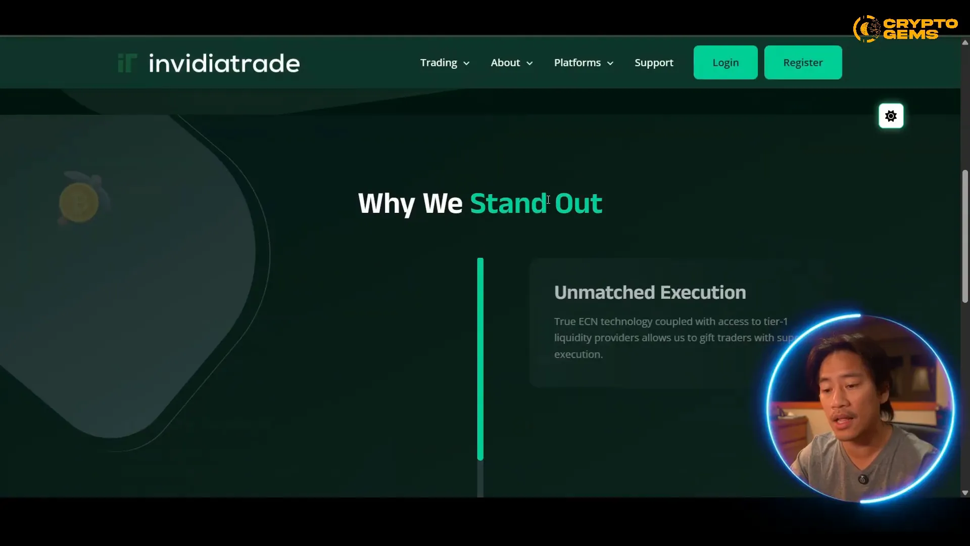 InvidiaTrade About page overview