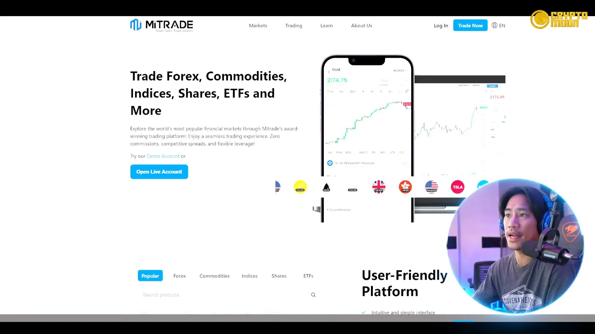 Overview of PU Prime and MiTrade platforms