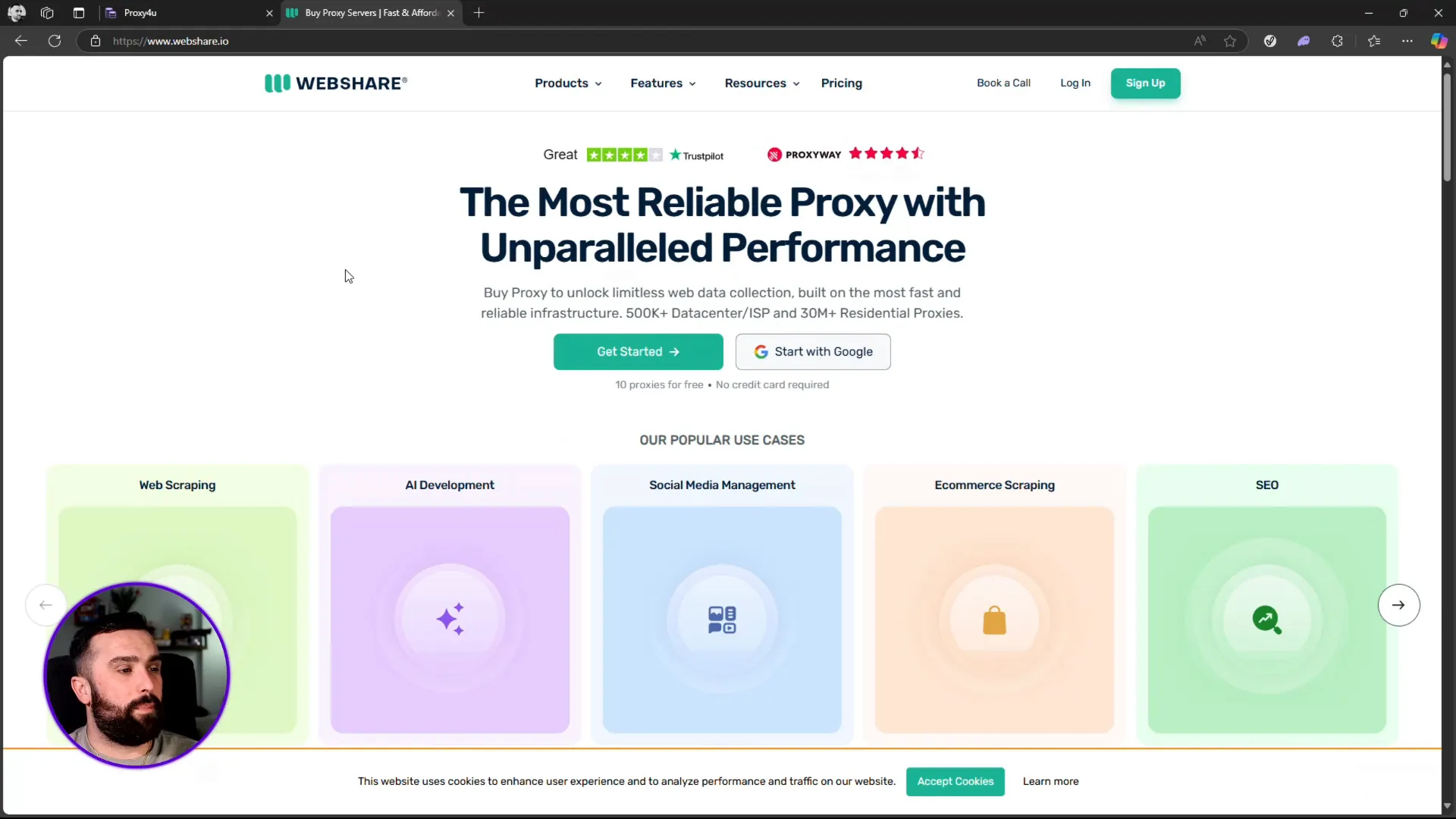 Webshare overview