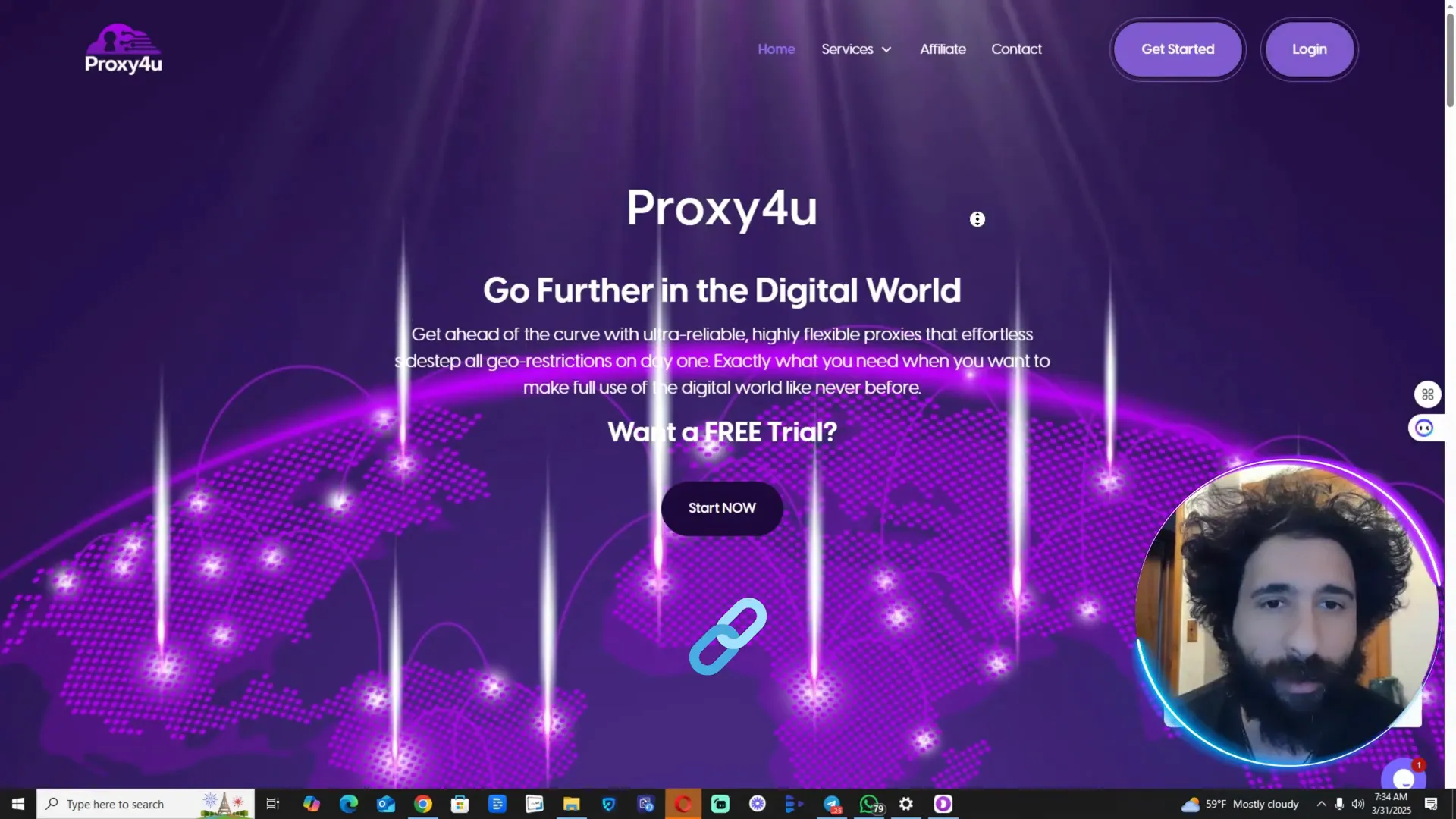 Proxy4U Interface