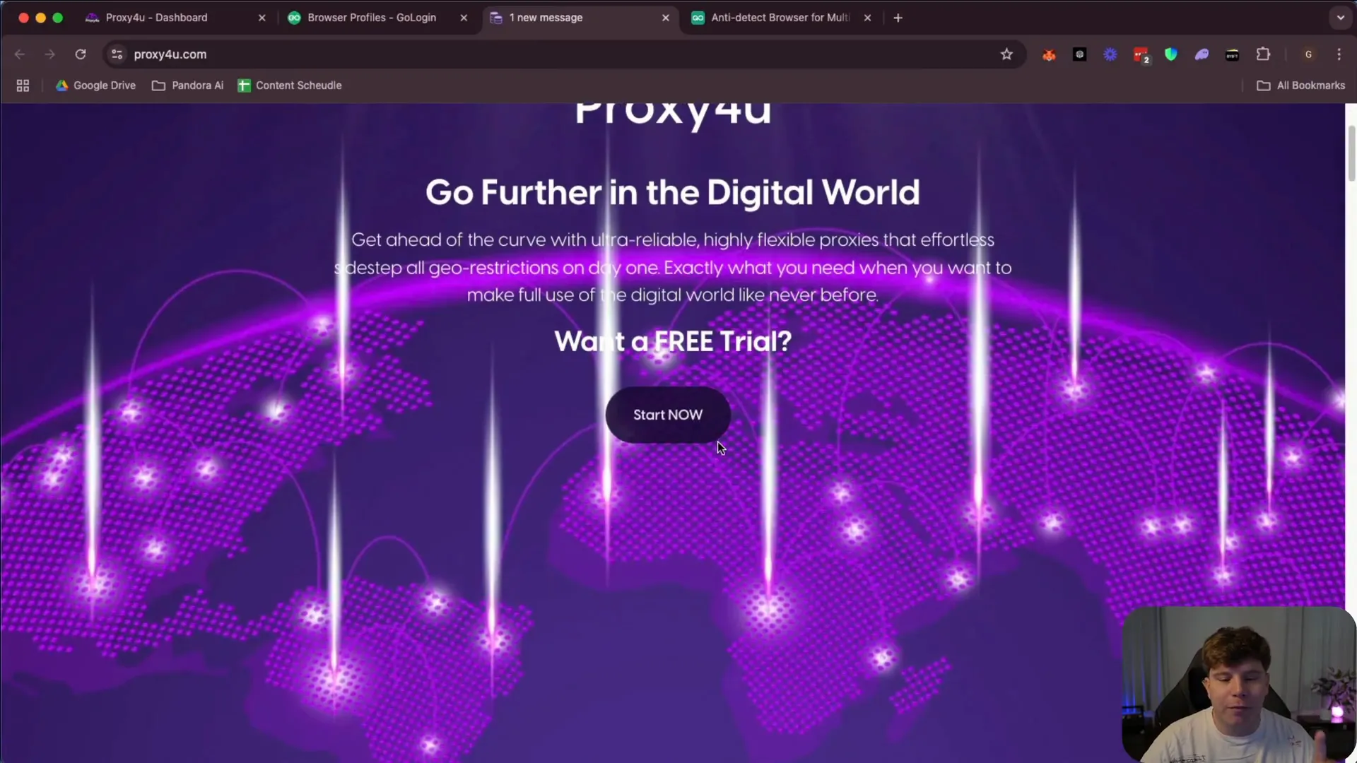 Proxy4U Dashboard