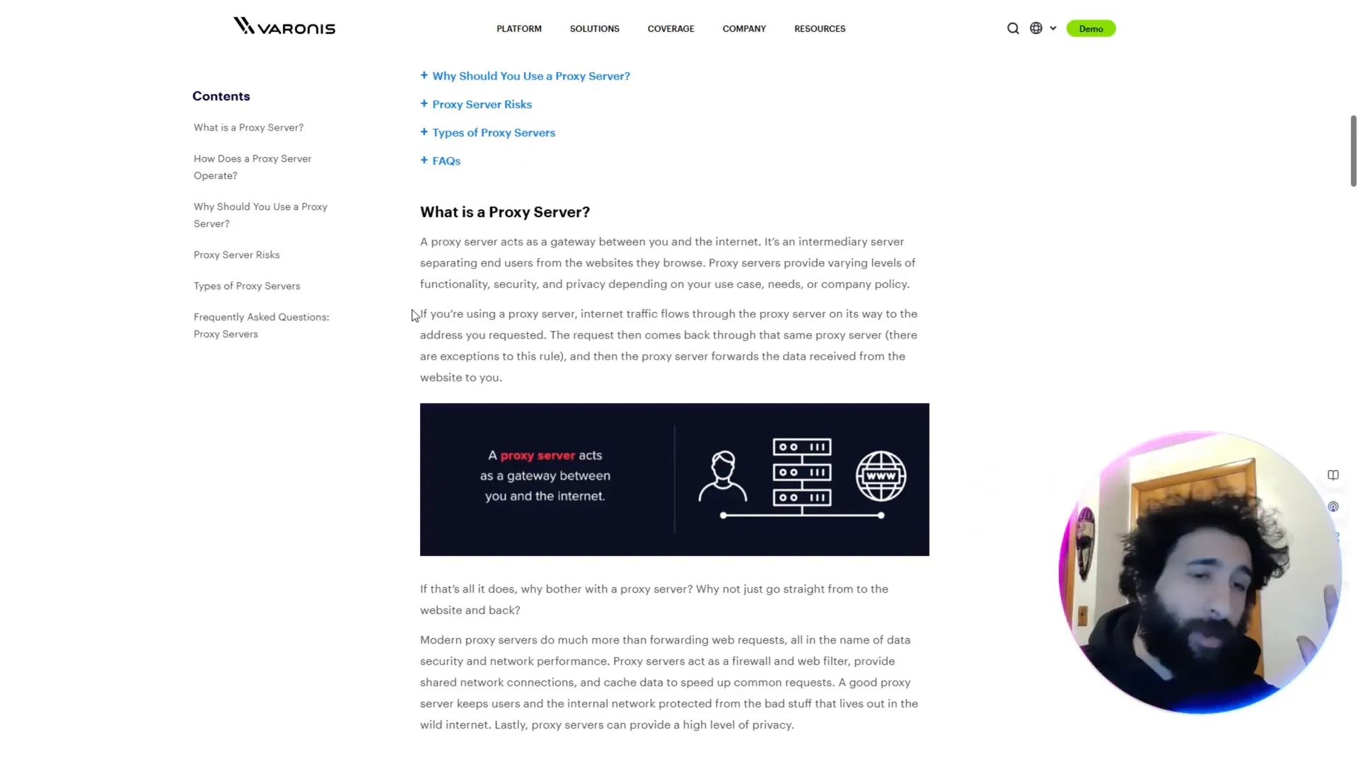 Featured image for the blog, "Unlocking the Power of Proxy Servers for Secure Browsing"