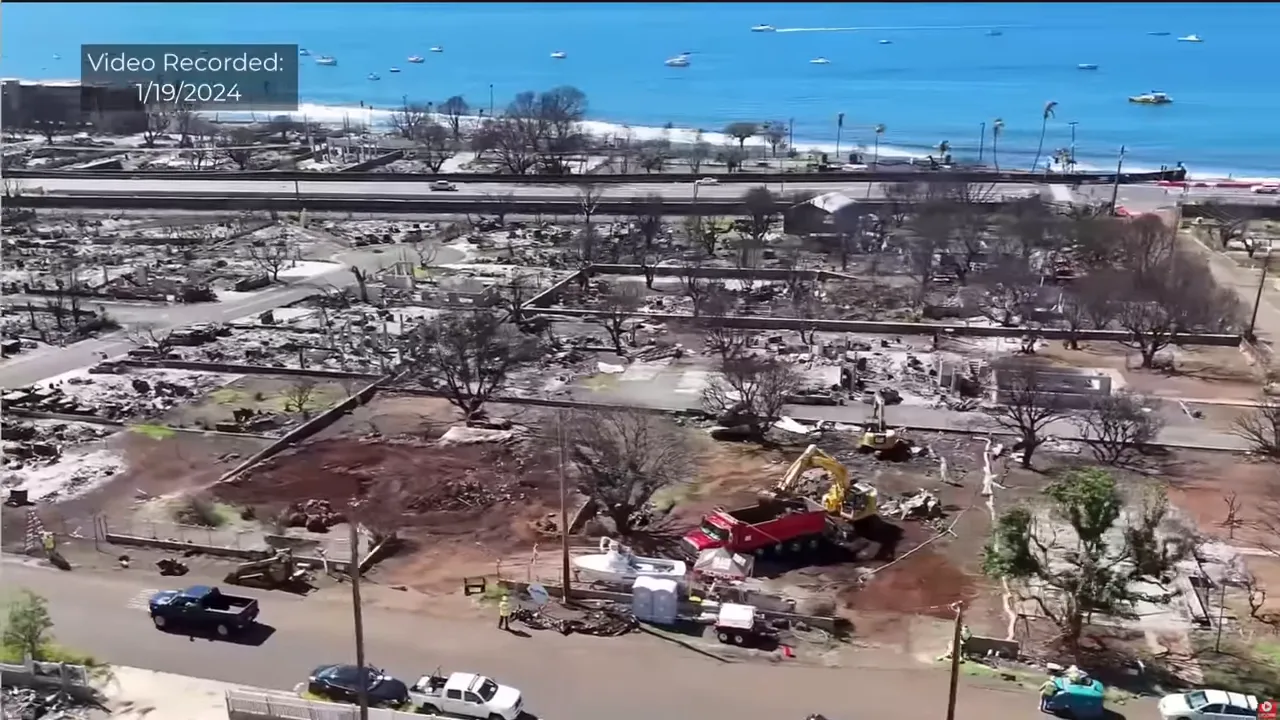 Cleanup crews beginning heavy ash and debris removal