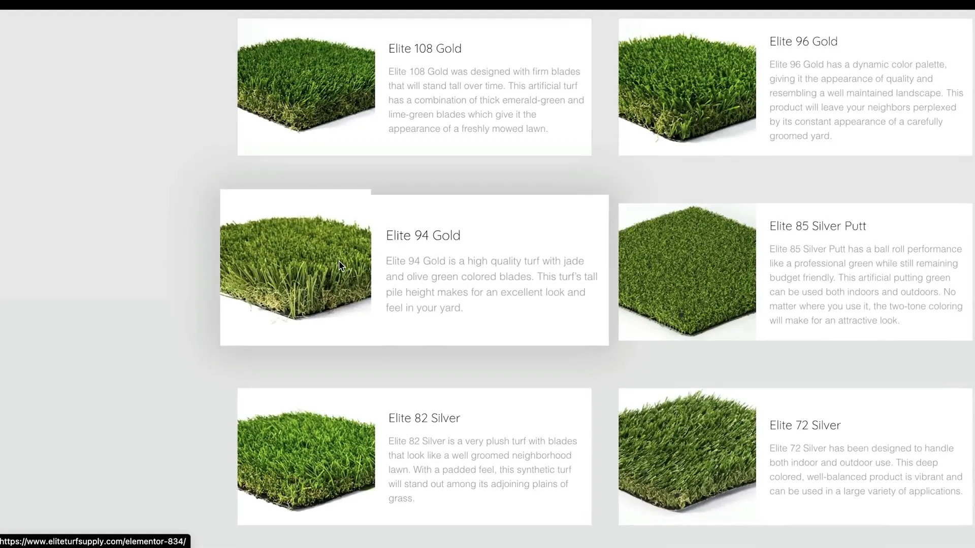 Popular types of artificial grass for installation