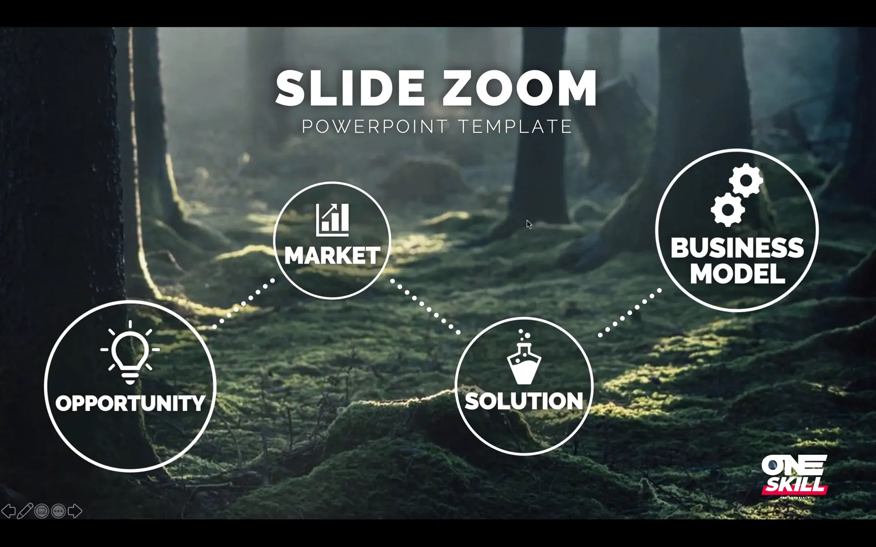 Home slide background with grow and shrink animation applied