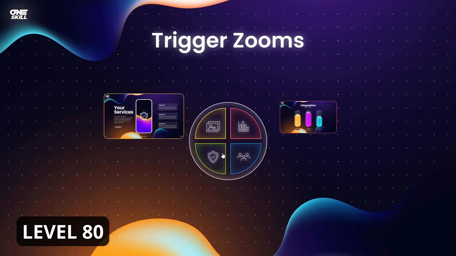 Level 80 easy slide zoom navigation