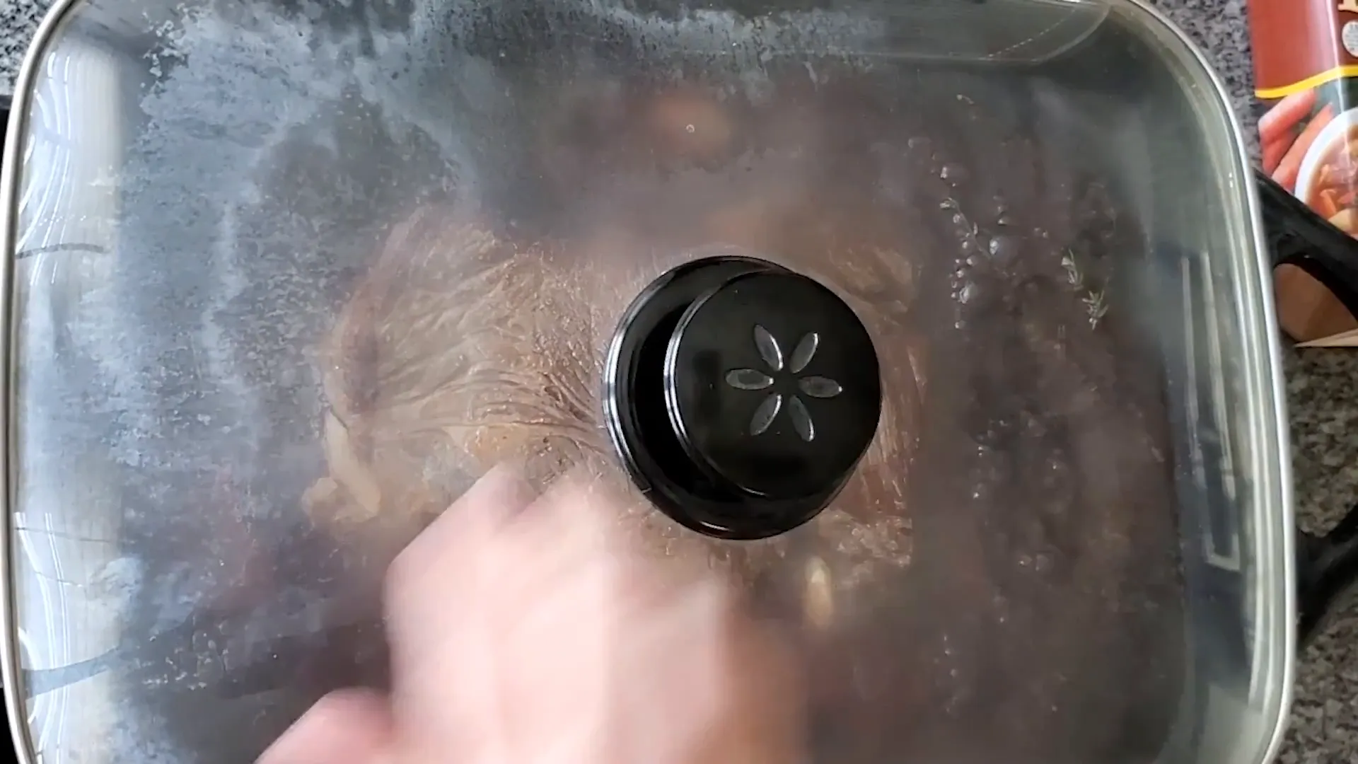 Bringing the mixture to a boil.