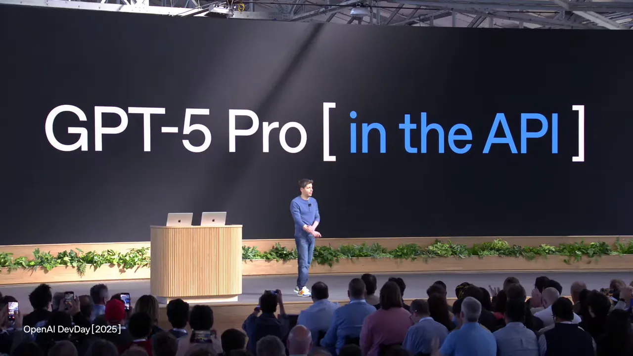 GPT‑5 Pro 在 API 上的宣佈