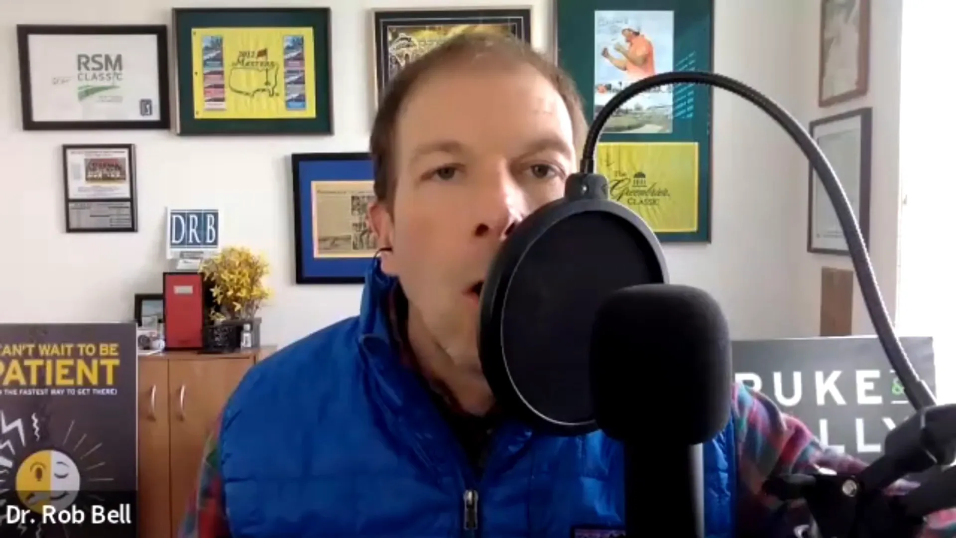 Podcast intro and sponsor message with Dr. Rob Bell