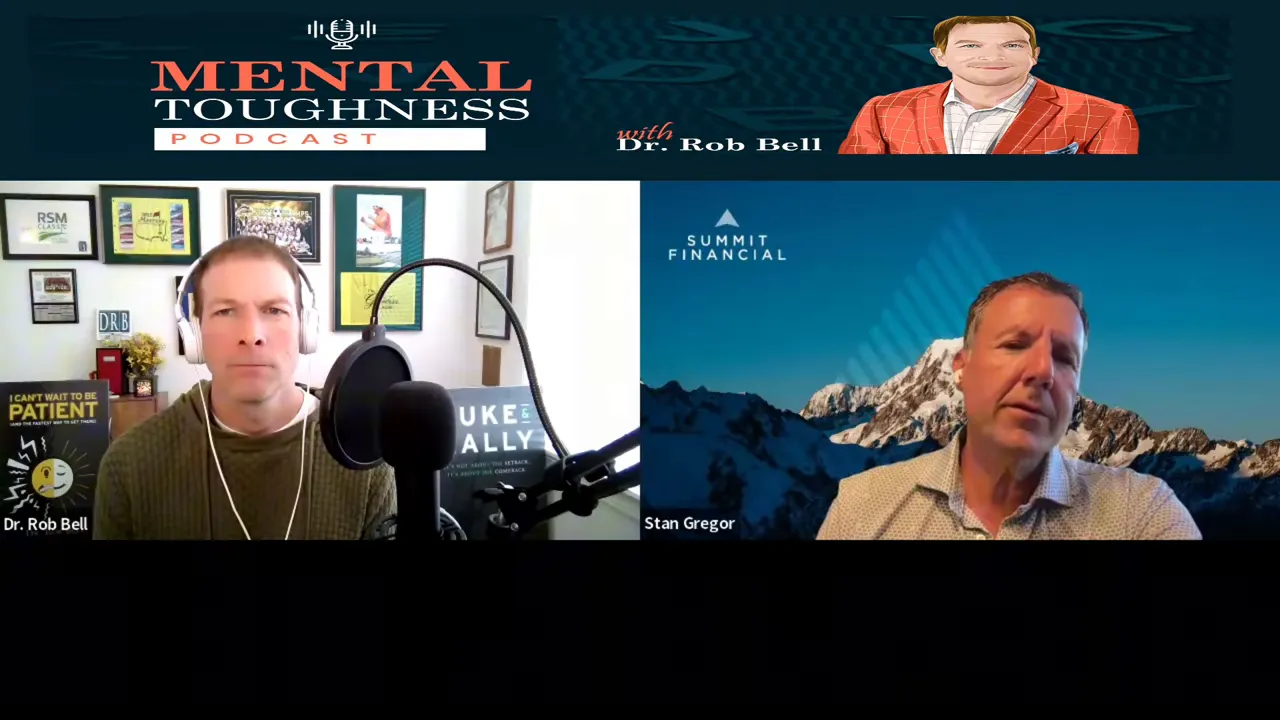 Stan Gregor and Dr. Rob Bell on the Mental Toughness podcast discussing C-Factor to O-Factor leadership