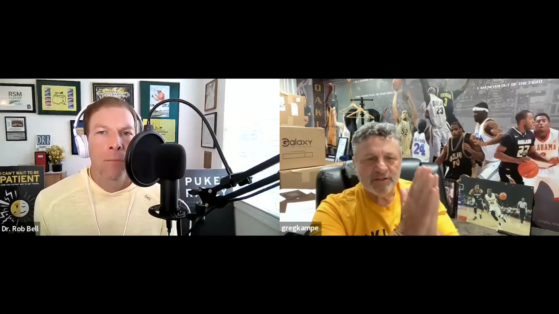 Coach Kampe explaining modern leadership and respect for authority