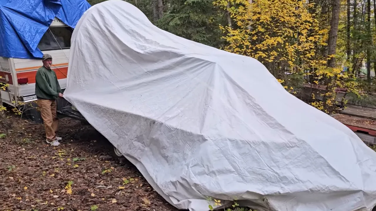 Remote island homestead: season finale — part 2 - inspecting a vintage tiger shark hovercraft