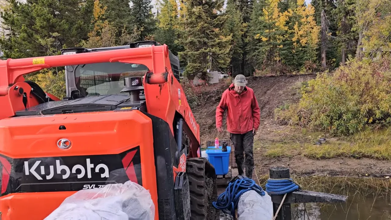 Remote island homestead: season finale — part 2 - loading a massive barge with gear