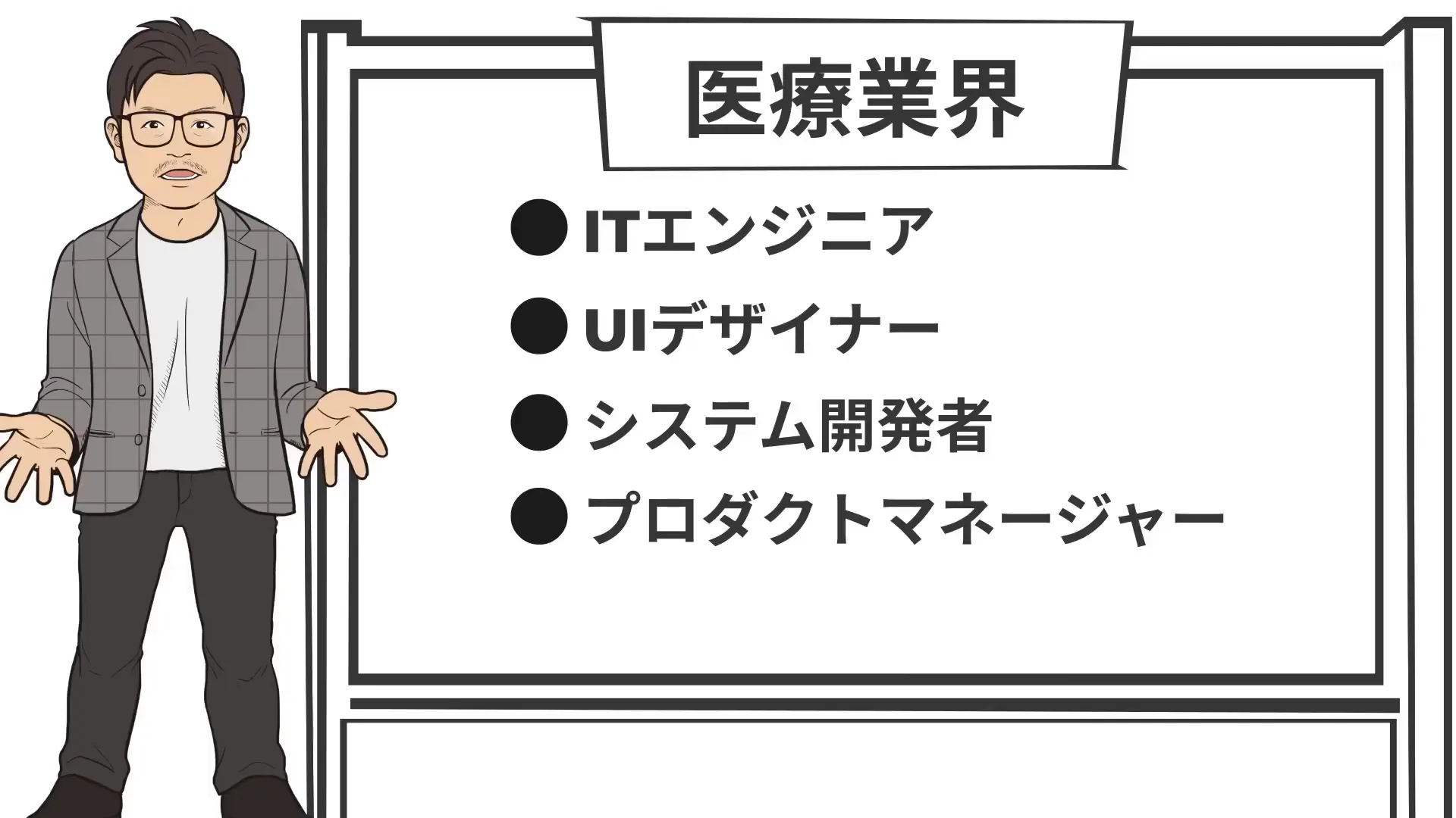 医療業界の技術革新と多様な職種のイメージ