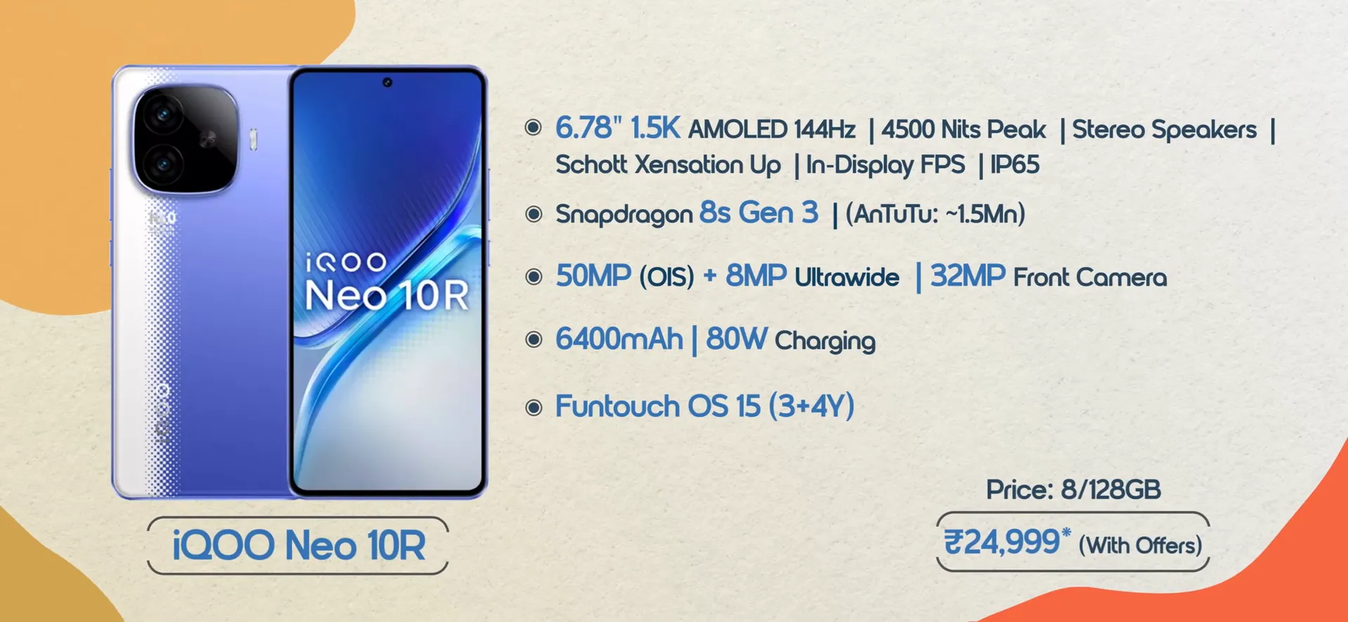 iQoo Neo 10 R Camera Performance