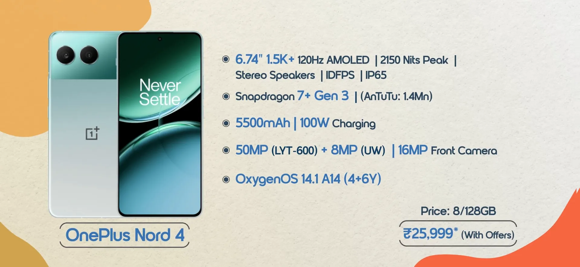 OnePlus Nord 4 Design