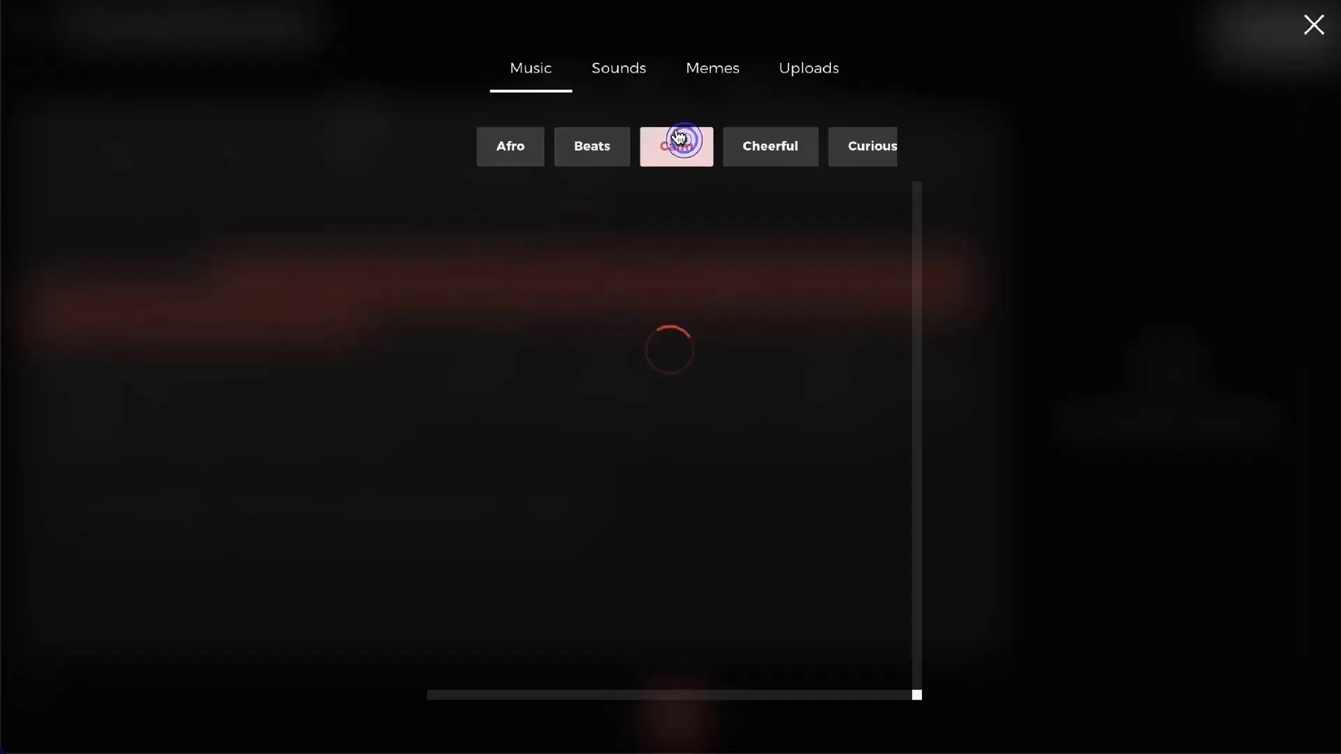 Opciones para mejorar y añadir música en Trebel