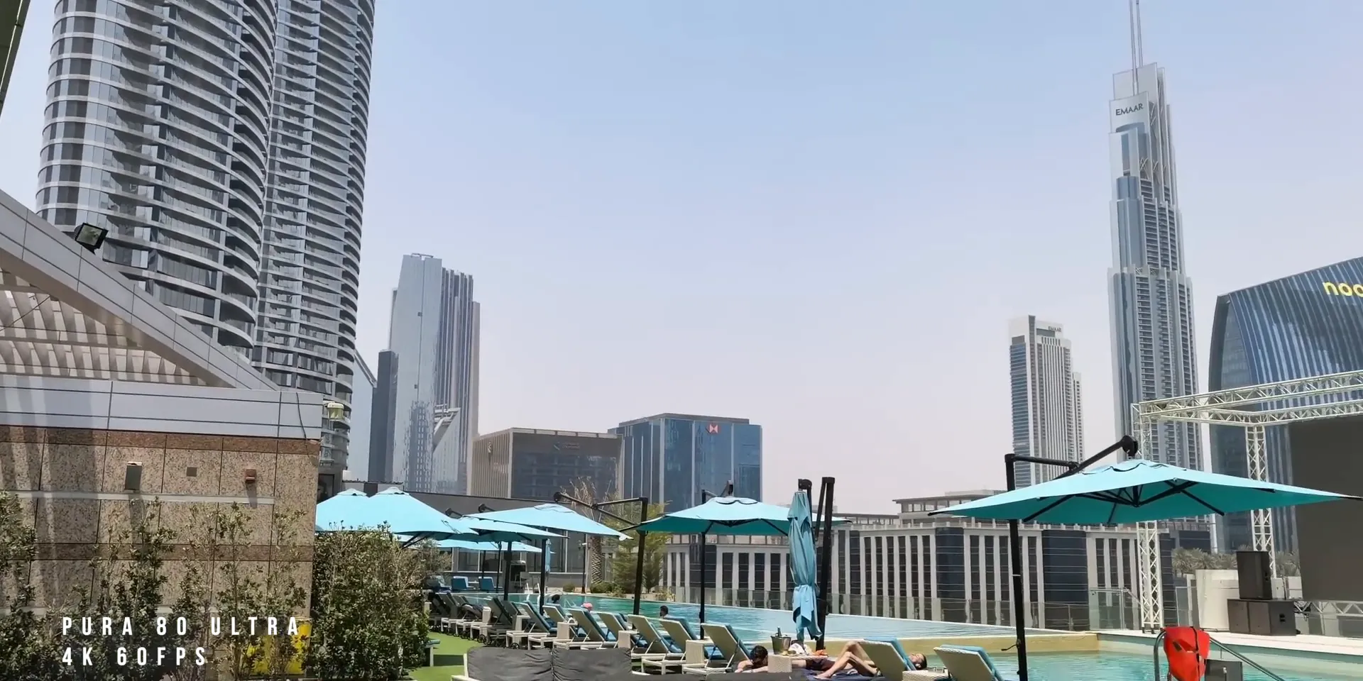 Huawei Pura 80 Ultra video stabilization and quality in daylight