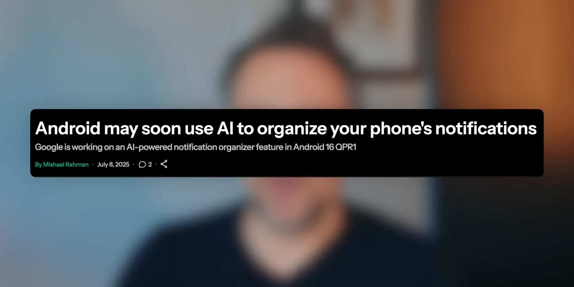 Android notifications overview