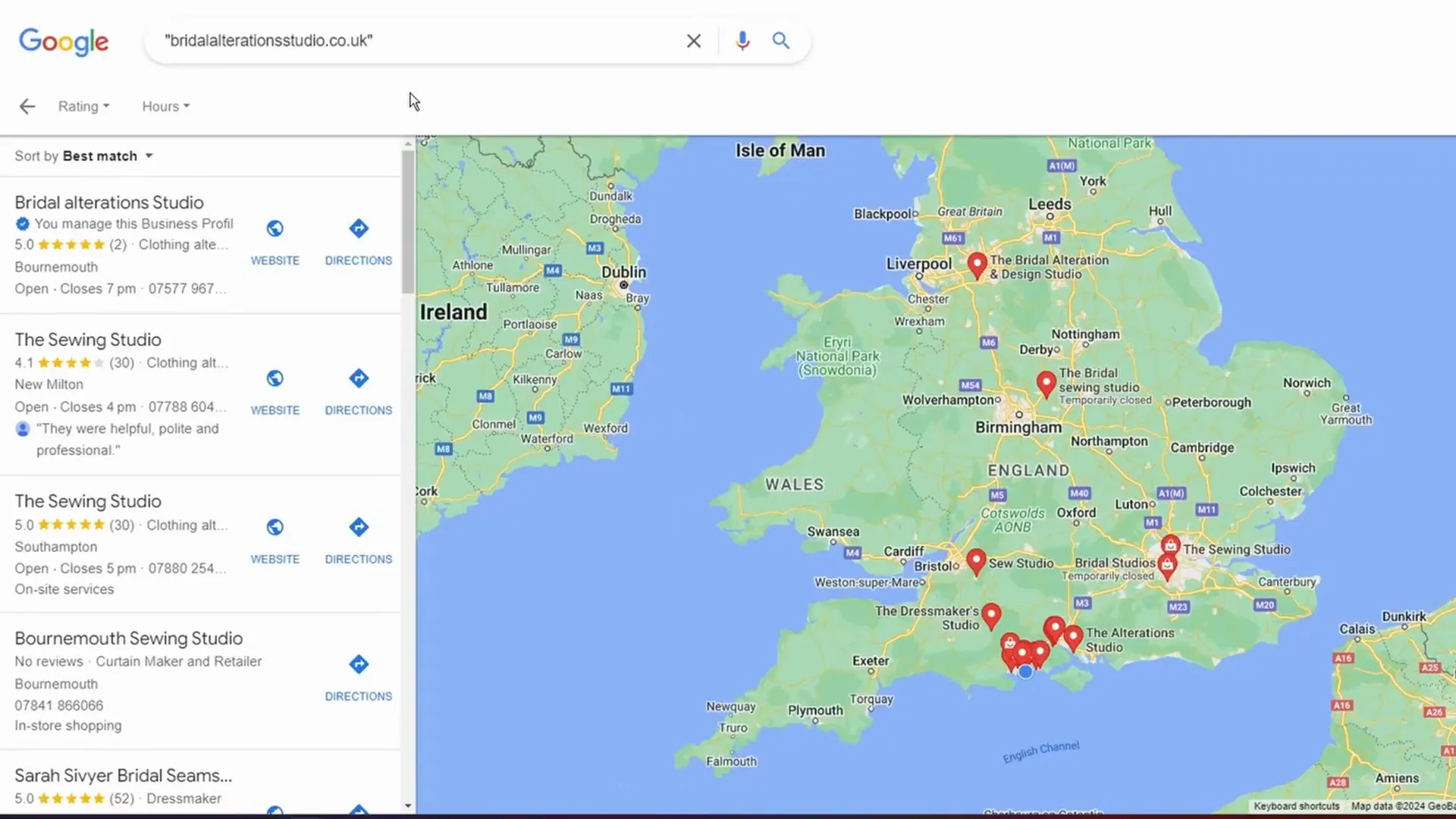 Optimize for local SEO
