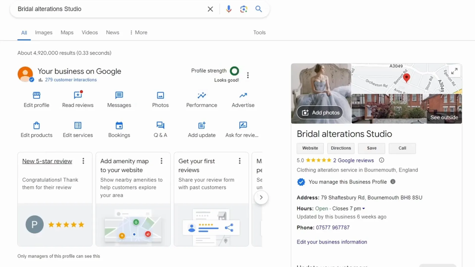 Monitoring and responding to customer reviews