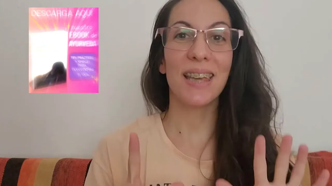 Promoción de ebook gratuito sobre ayurveda