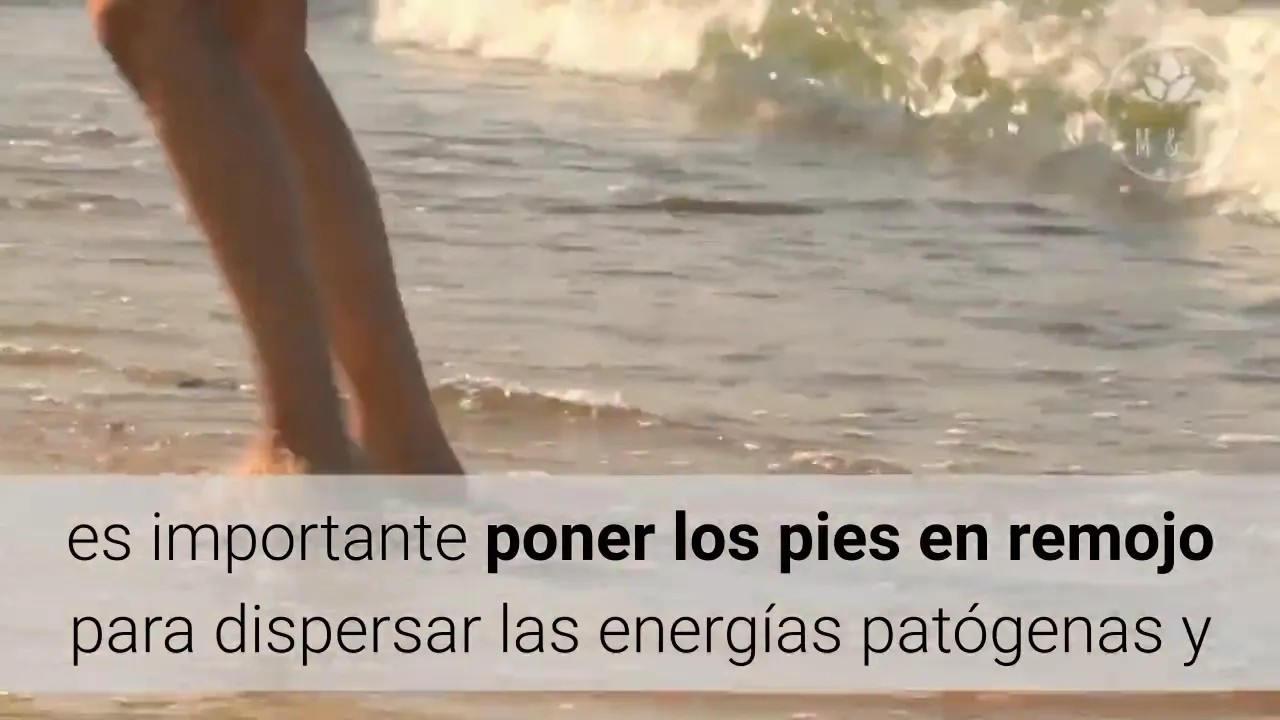 Pies en remojo para mejorar circulación