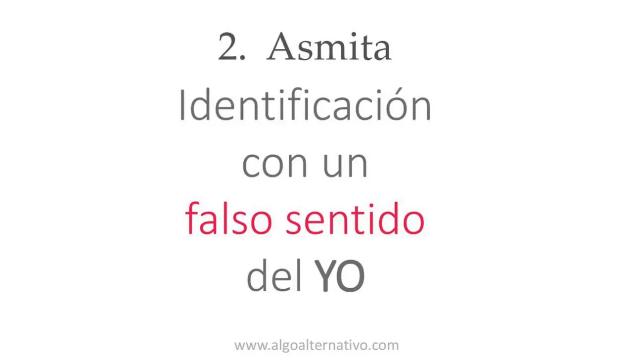 Asmita como segundo Klesha