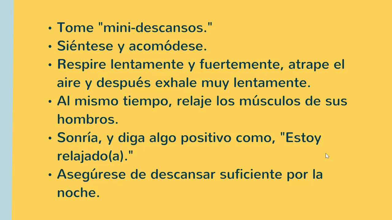 Importancia del sueño