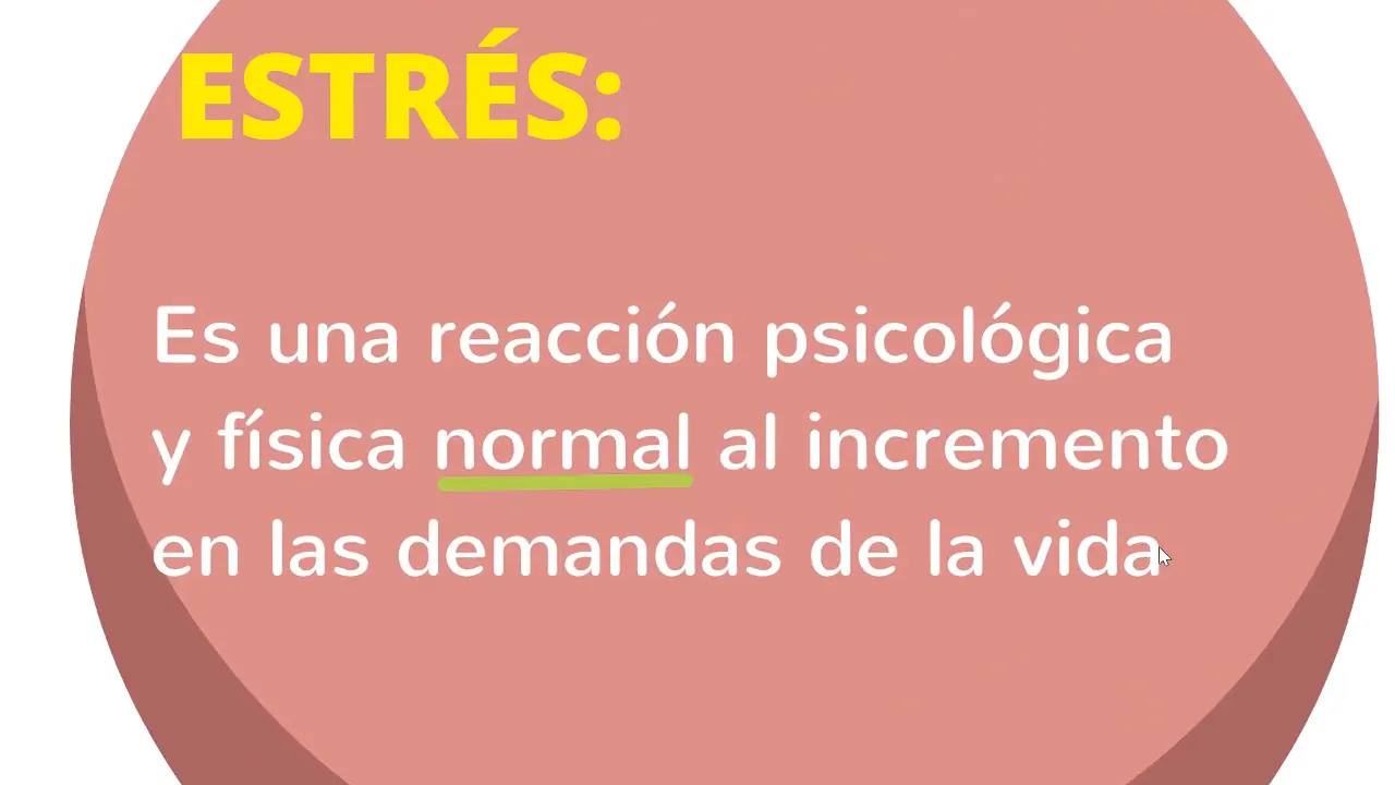 Definición de estrés