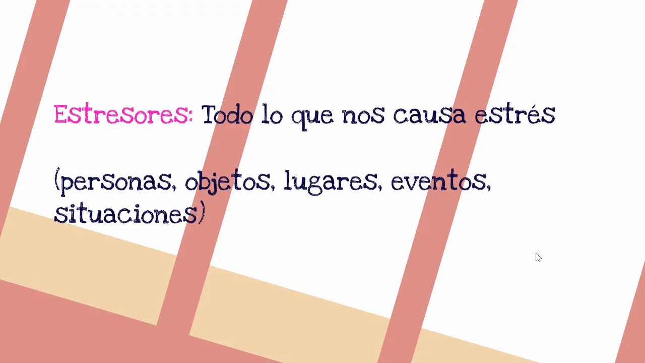 Identificación de estresores