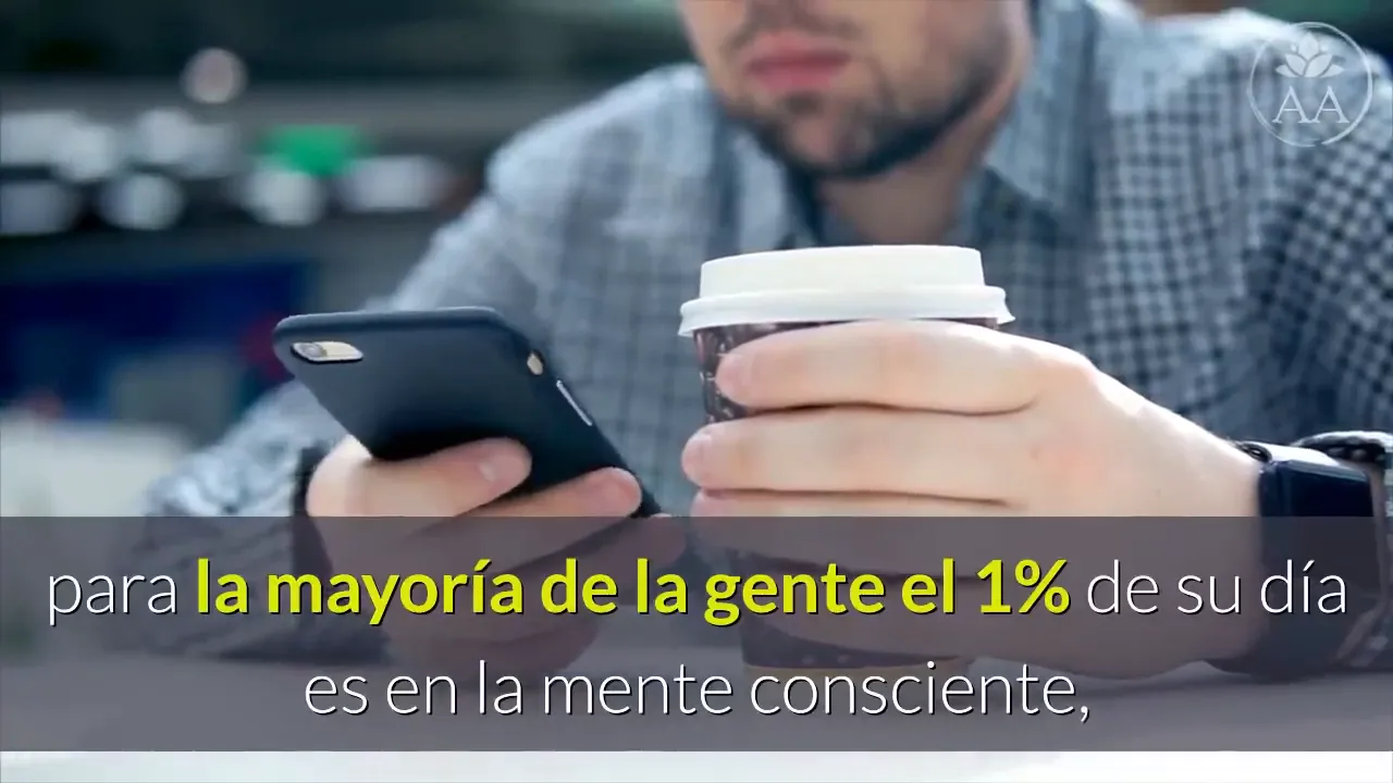 Explicación sobre la diferencia entre mente consciente y subconsciente