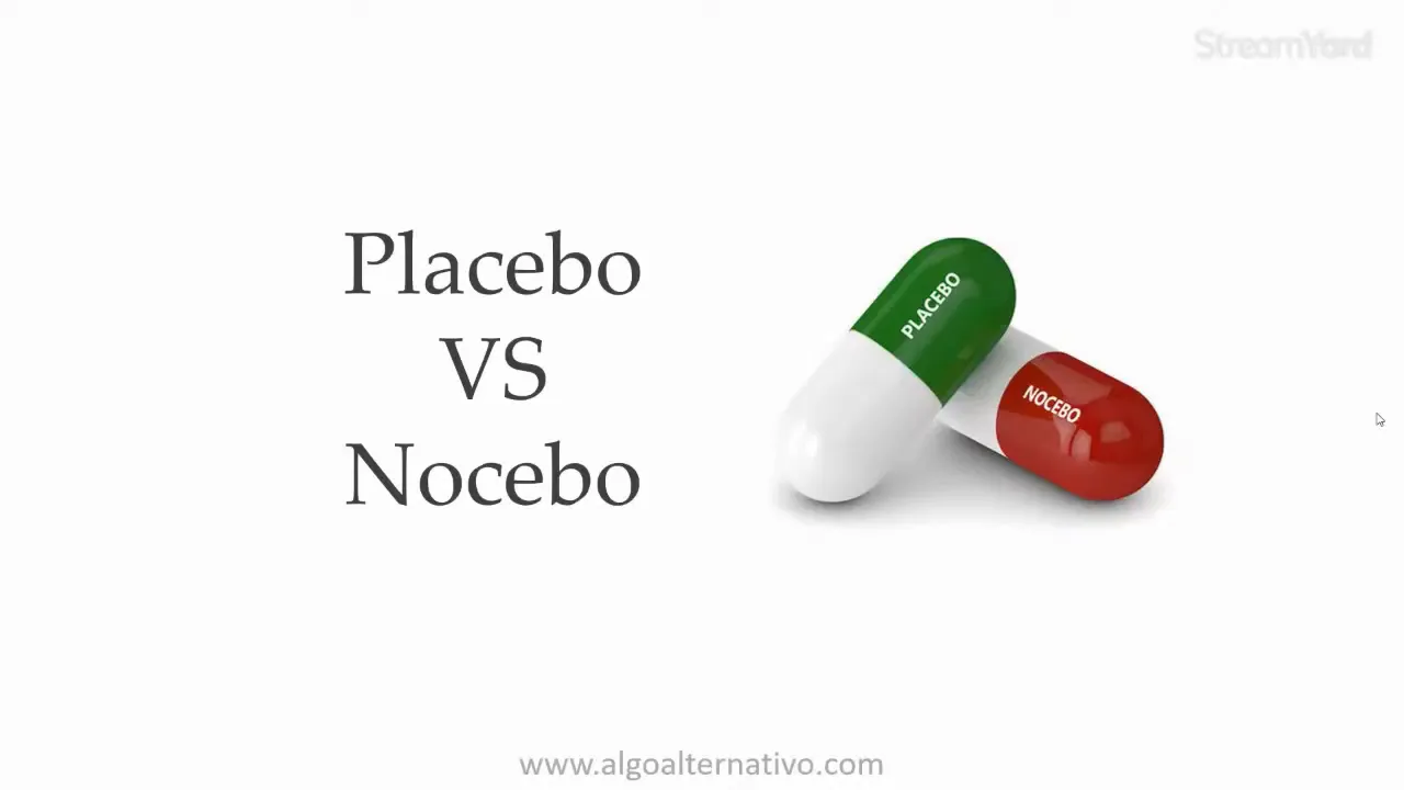 Imagen representativa: placebo vs medicamento real