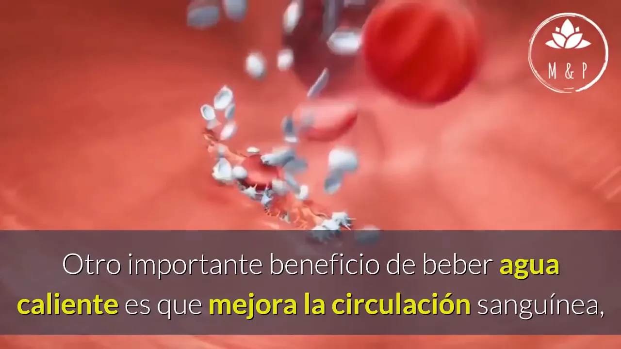 Mejora de la circulación con agua caliente