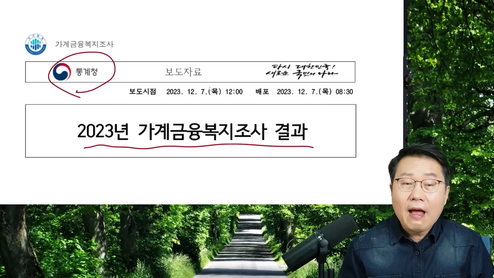 2023년 한국 가계 금융 복지 조사 결과